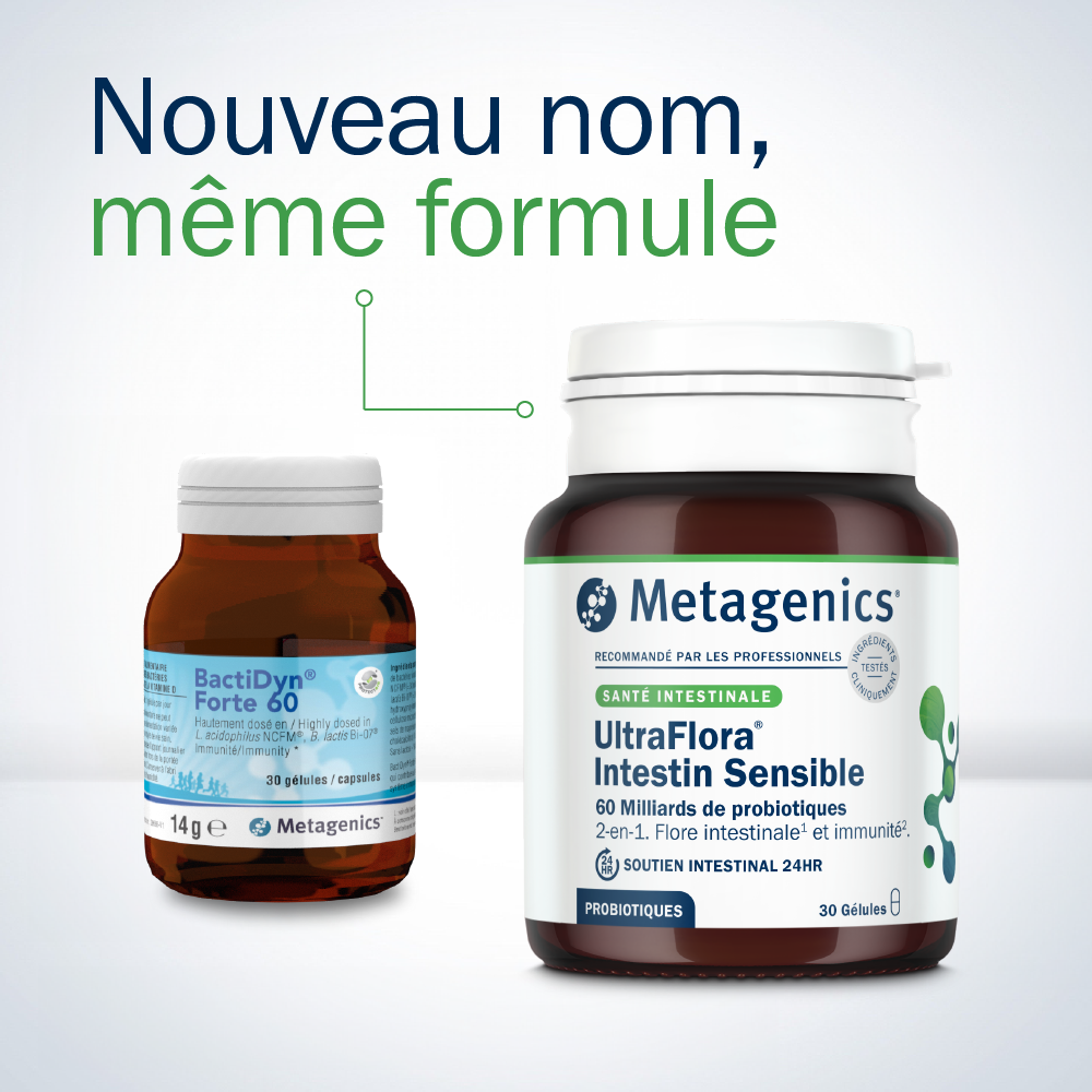 UltraFlora Intestin Sensible (ex BactiDyn Forte 60) - Gélule