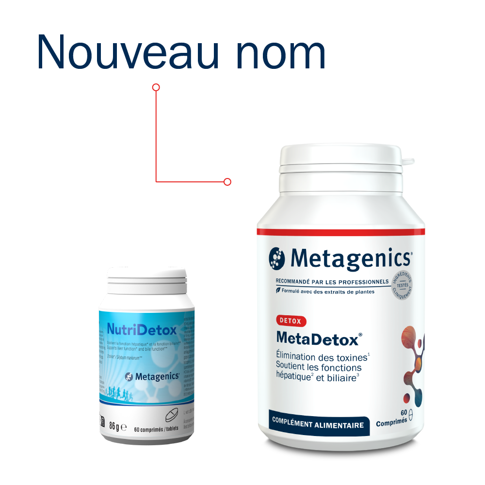 MetaDetox (ex : NutriDetox) - 60 comprimés