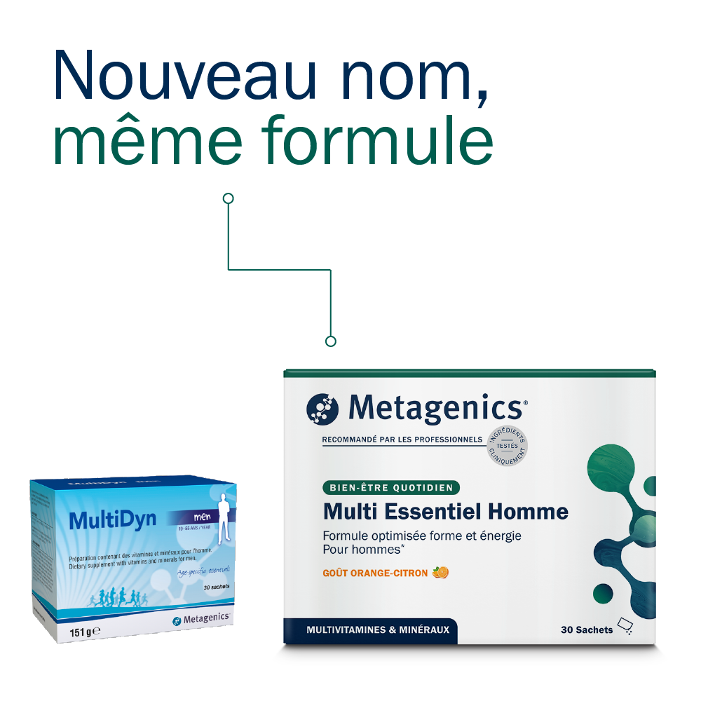Multi Essentiel Homme (Ex : MultiDyn Men) - 30 sachets