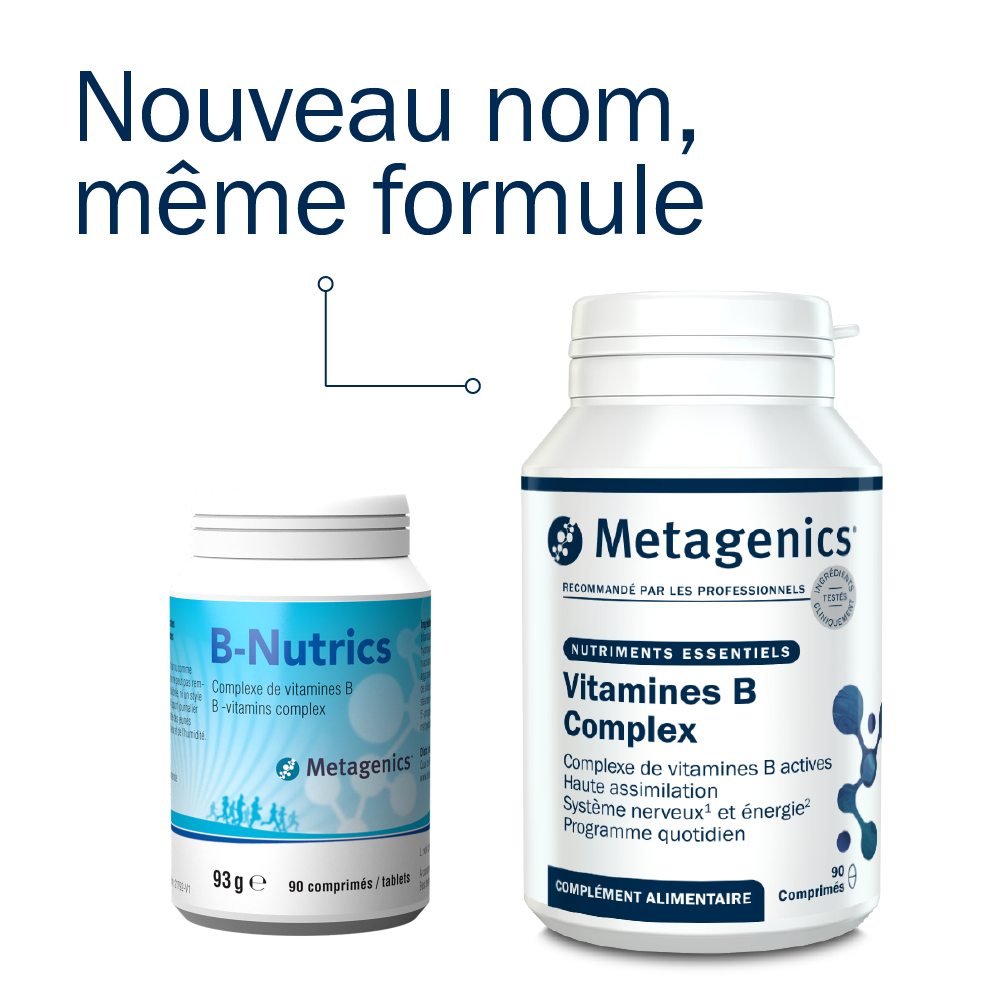 Vitamines B Complex (ex : B-Nutrics)