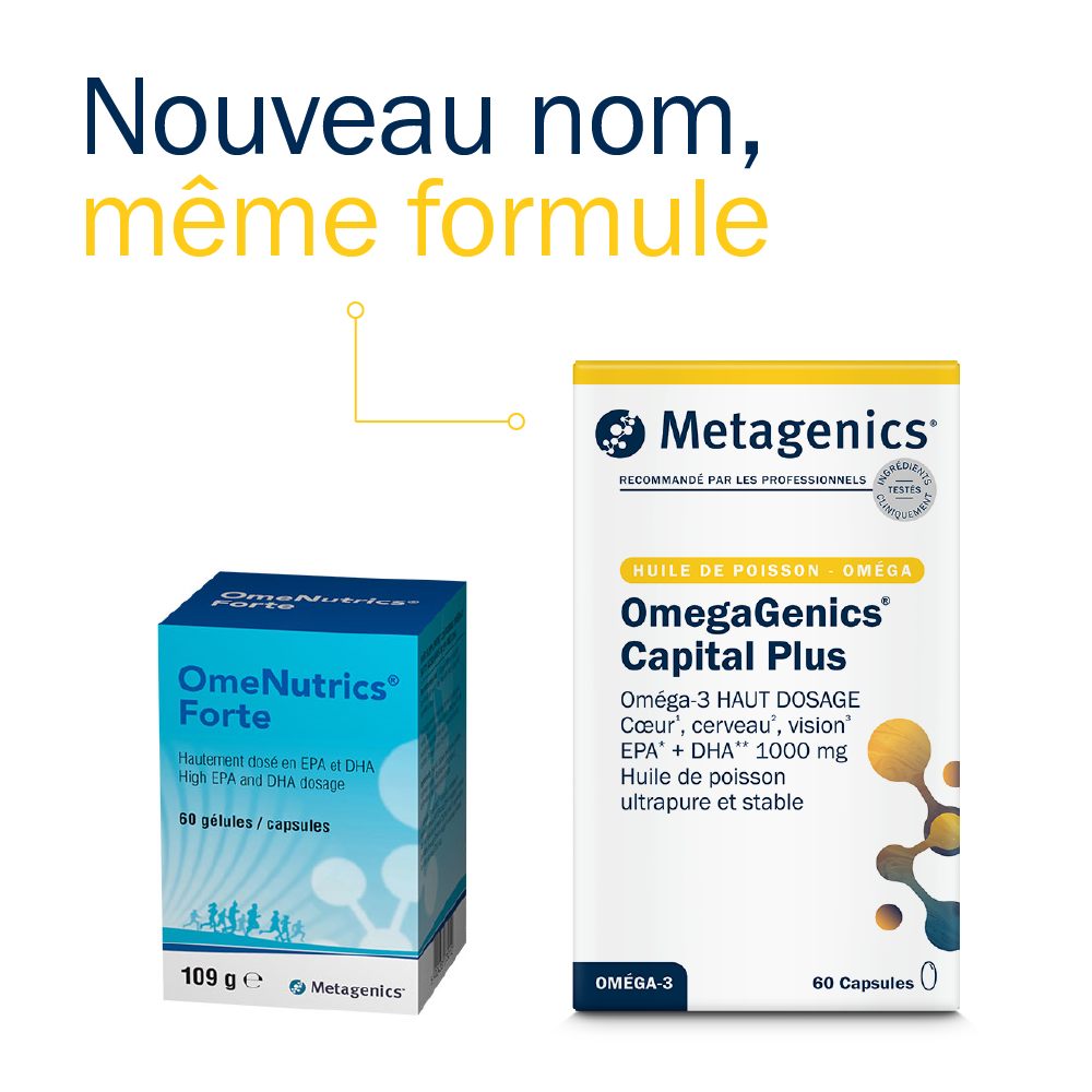 OmegaGenics Capital Plus (ex : OmeNutrics Forte)