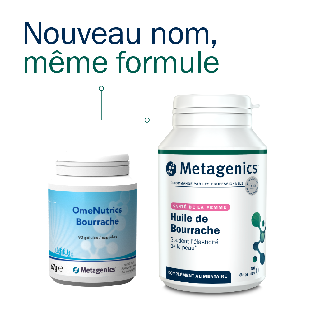 Huile de Bourrache (ex : Omenutrics Bourrache)