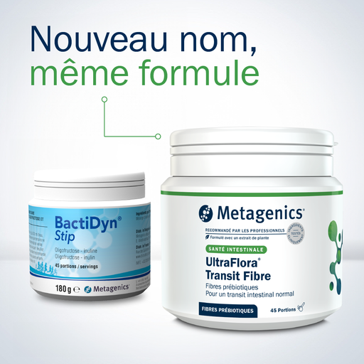 [34072] UltraFlora Transit Fibre (ex BactiDyn Stip) - 45 portions de poudre