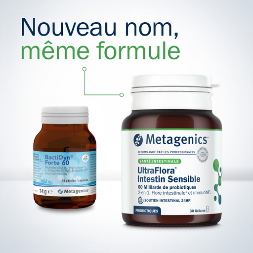 [34071] UltraFlora Intestin Sensible (ex BactiDyn Forte 60) - Gélule