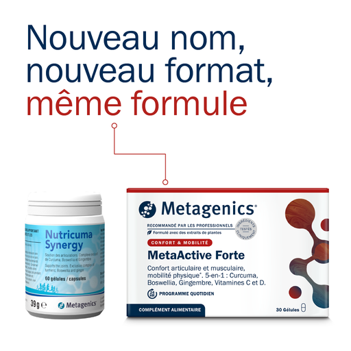 [34552] MetaActive Forte (ex : Nutricuma Synergy) - Gélule