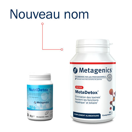 [34554] MetaDetox (ex : NutriDetox) - 60 comprimés