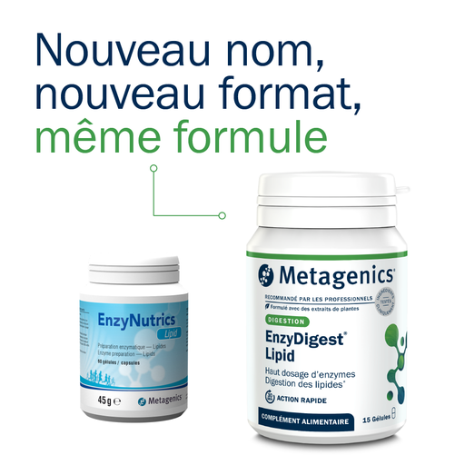 [34539] EnzyDigest Lipid (ex: EnzyNutrics Lipid) - Gélule